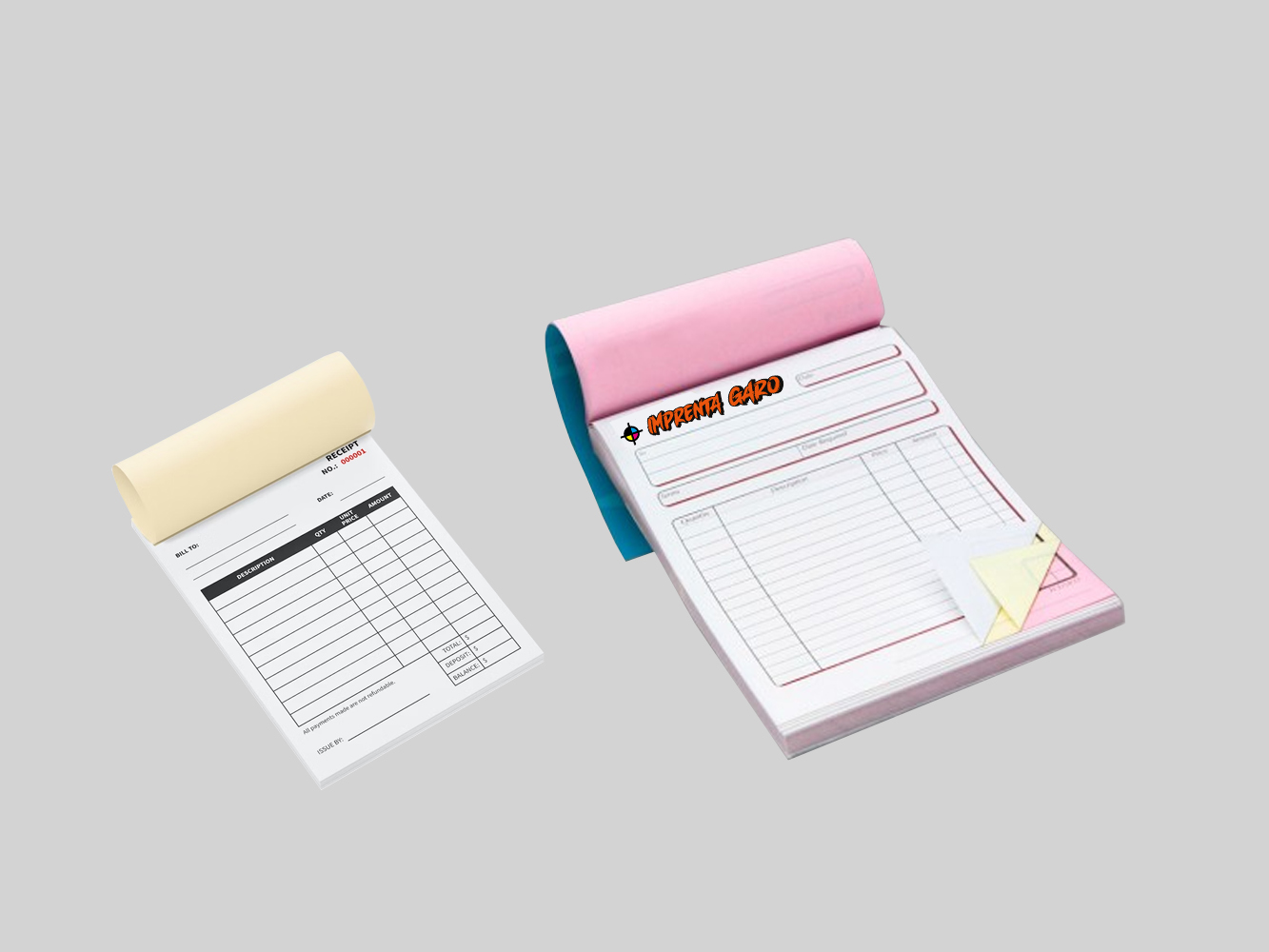 TALONARIOS AUTOCOPIATIVOS